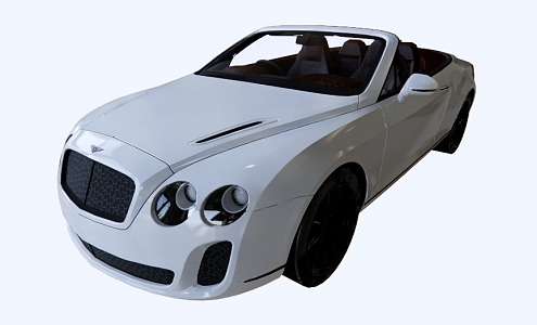 Bentley cars Hyundai sports cars 3d model