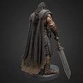Hand-held character man hand-held barbarian game character cartoon character cartoon man stylized low face number low model simple model film and television level super realistic 3d model