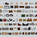 Complete Collection of Bookshelf Storage Racks Display Shelves SU Models