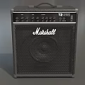 Marshall T25 Entertainment Electrical Speaker Amplifier with Black Mesh Grille and Control Panel