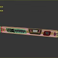 Adjustable level non-adjustable level square tube level I-type level die-cast level 3d model