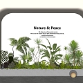 Plant Pile Plant Landscape Indoor Landscape Landscape Landscaping 3d model