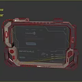 Futuristic Tech Console With PayPoint Interface And Nexus Trading Center