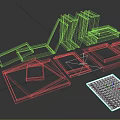 Modern Notebook 3d model