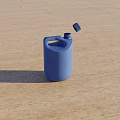 Bucket Oil Bucket Soy Sauce Bottle Simulation Internal Realistic 3d model