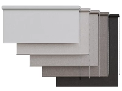 Modern roller shutter roller shutter curtain 3d model Modern roller shutter roller shutter curtain 3d model