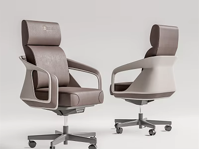 modern office chair boss chair 3d model