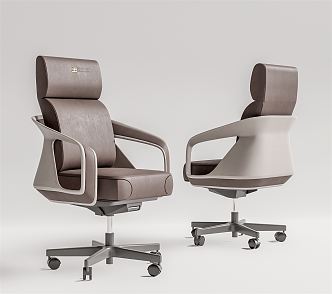 modern office chair boss chair 3d model