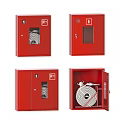 Essential Fire Safety Equipment Including Extinguishers Smoke Detectors Exit Signs Alarm Bells And Cabinets