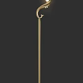 Modern Outdoor Lights With Various Designs Including Curved And Straight Poles