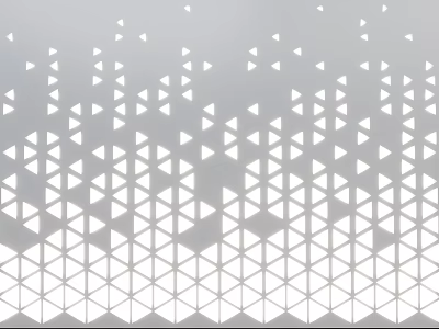 Perforated plate aluminum veneer punching plate 3d model