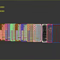 Various Colored Modern Smartphones With Camera Modules Display For Electronics