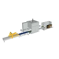 Industrial Equipment Production Line With Conveyor Belt And Automated Control Panel