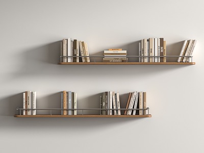 Bookshelf 3d model