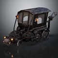 Industrial LOFT carriage 3d model