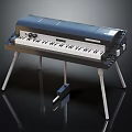 Professional Electronic Keyboard Music Equipment With Stand Control Knobs And Keybed