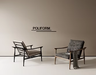 Middle Ancient Leisure Chair Lazy Sofa 3d model
