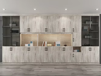 Modern Wine Cabinet 3d model