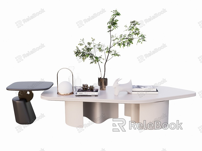 Simple coffee table model