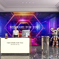 Front Desk 3d model