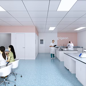 Maternal and Infant Laboratory Maternal and Infant Supplies Laboratory 3d model