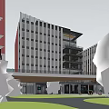 Style complex 3d model