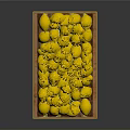 Fresh Yellow Lemons Neatly Arranged In A Sturdy Wooden Crate