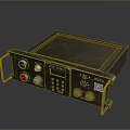 Tactical Weapon Control Device With PACTEC Panel Knobs Buttons Display And Metal Casing