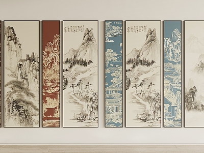 New Chinese Hanging Paintings model