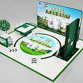 Junlebao Interactive Roadshow Lucky Draw to Drop Sandbags 3d model