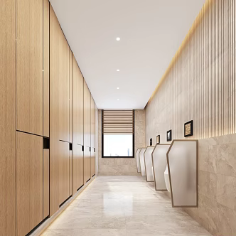 Public toilet 3d model