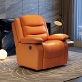 Modern massage chair functional sofa chair 3d model