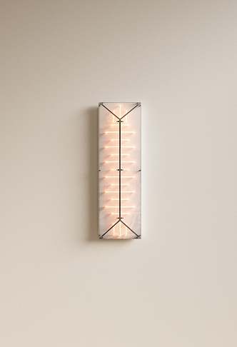 Modern Acrylic Wall Lamp Long Strip Wall Lamp Decorative Wall Lamp Light Luxury Wall Lamp 3d model