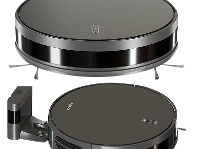 Efficient Smart Robot Vacuum Cleaner With Automatic Floor Cleaning And Modern Design 3d model
