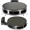 Efficient Smart Robot Vacuum Cleaner With Automatic Floor Cleaning And Modern Design