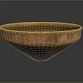 Traditional Handcrafted Terracotta Bowl With Intricate Decorative Patterns For Daily Household Use