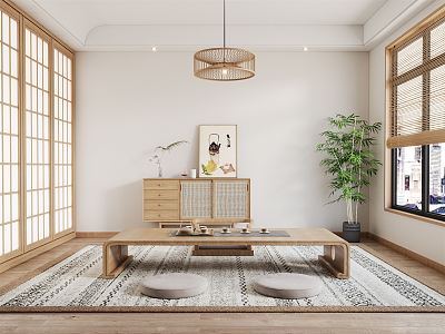 Japanese Tea Room 3d model