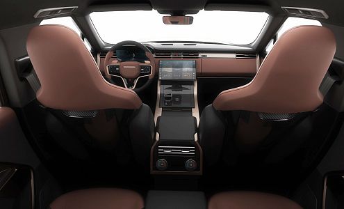 Car Land Rover Range Rover sv interior 3d model