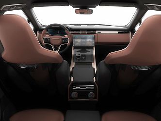 Car Land Rover Range Rover sv interior 3d model