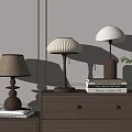 Middle Style Table Lamp 3d model