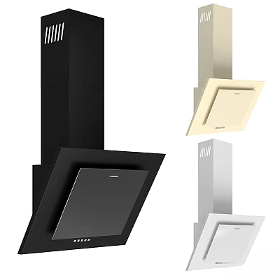 Modern Kitchen Range Hoods With Various Colors And Stylish Designs For Home Use 3d model