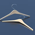 White Clothes Hangers For Home Daily Wardrobe Organization Use