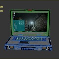 Notebook Portable Computer Portable Laptop Computer Peripheral Hardware Computer Hardware 3d model