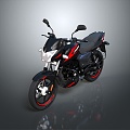 Motorcycle two-wheeled motorcycle off-road motorcycle road race motorcycle motor vehicle transport 3d model