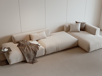 Modern Multiplayer Sofa 3d model