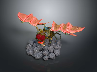 Monster Warrior Alien Monster Alien Monster 3d model