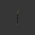 Traditional Decorative Swords with Golden Accents Gemstone Inlays and Sharp Blades