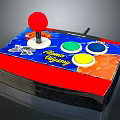 Modern game machine large game machine coin-operated game machine arcade 3d model