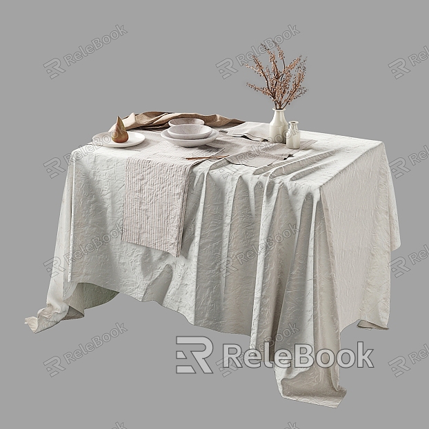 Modern Tablecloth Set model