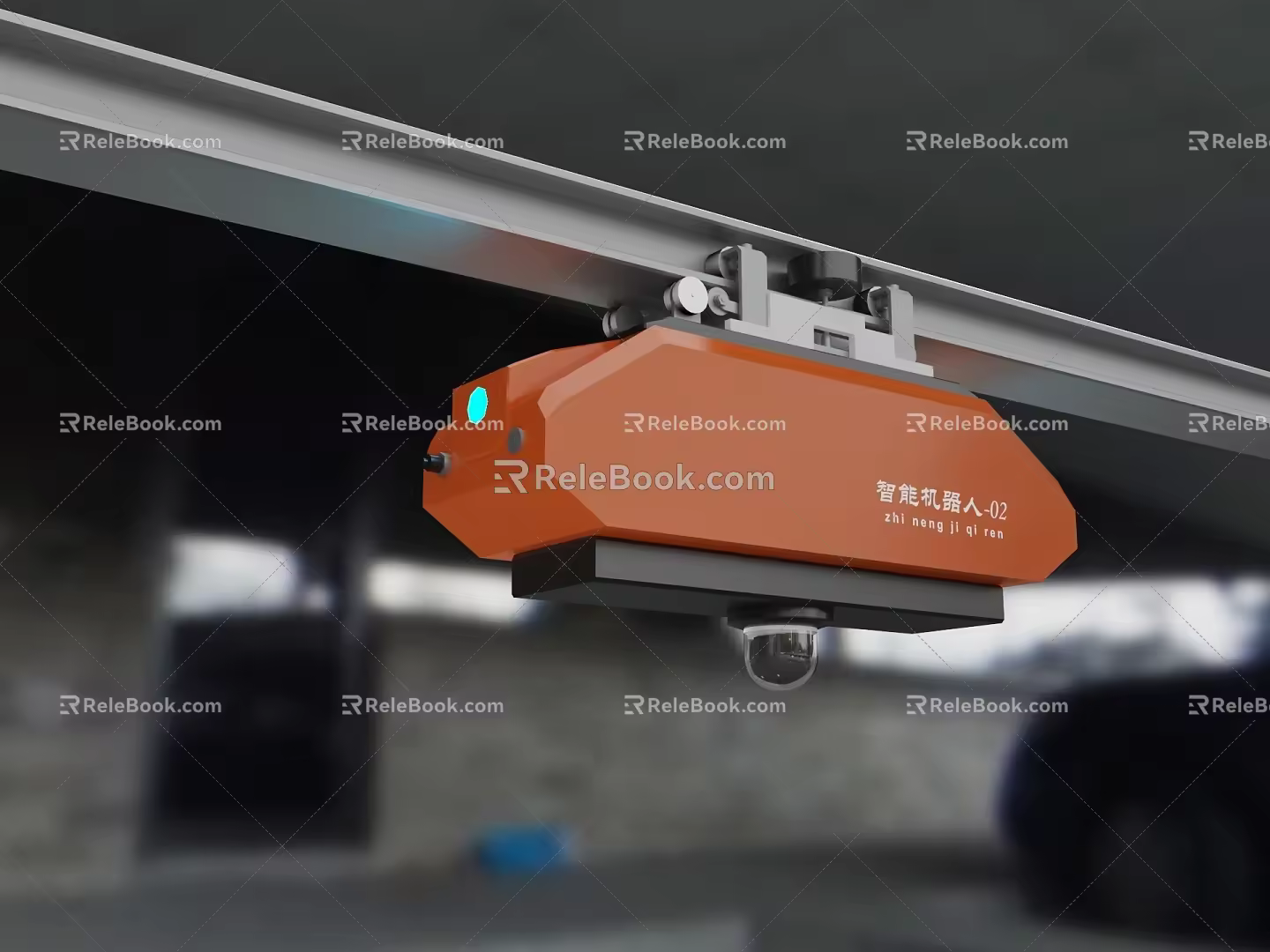 intelligent robot 3d model